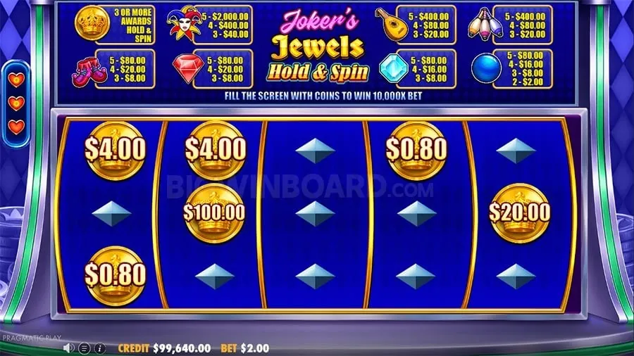 Person playing online casino game